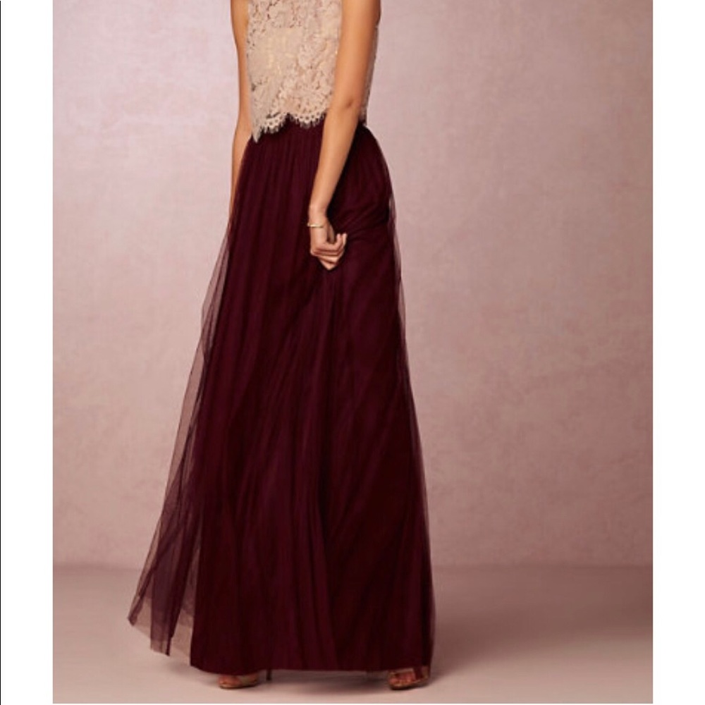 BHLDN Louise Tulle Skirt